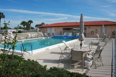 Pool Area at Spanish Lakes